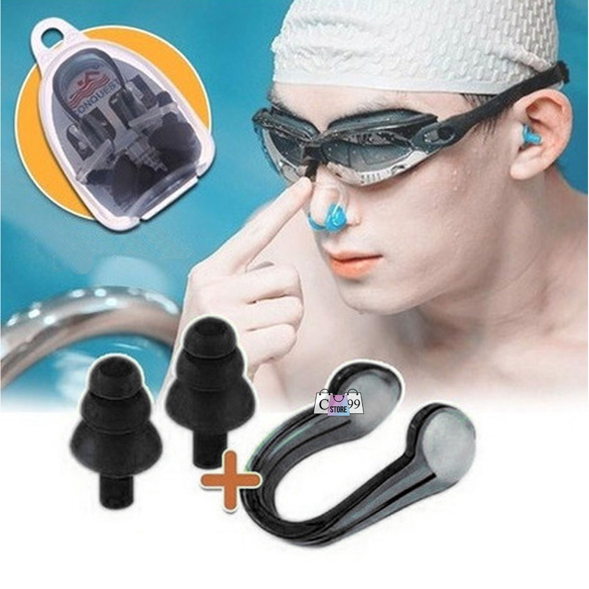 Miniatura 4 de Kit Tapa oídos y Tapa Nariz Para Piscina